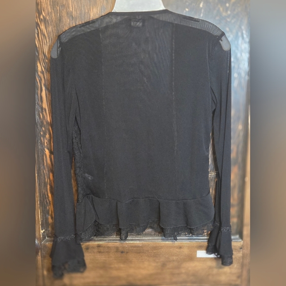 Michele Black Knit Cardigan - Picture 3 of 8